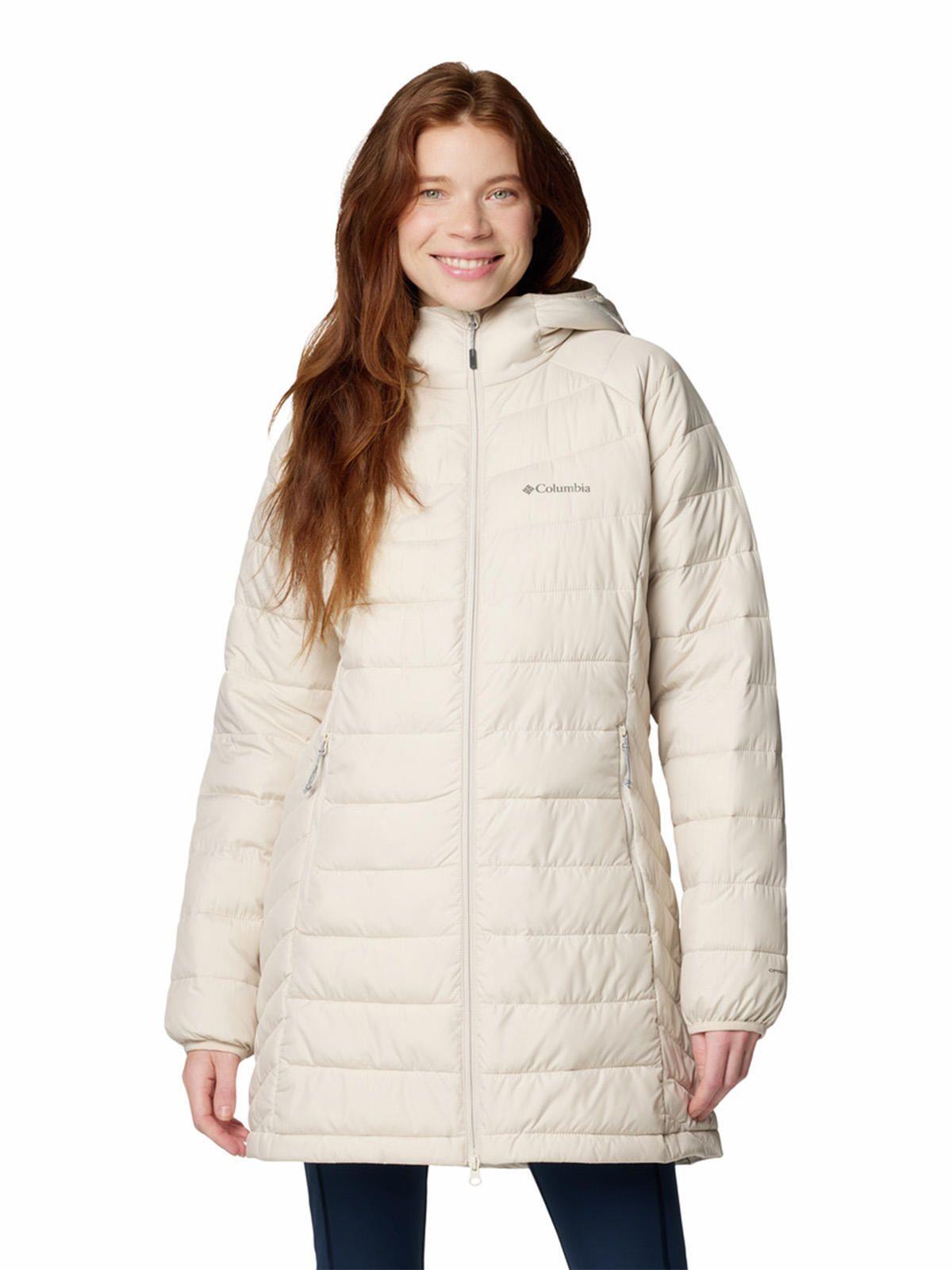 Parka Mujer Powder Lite Ii Mid Gris-0