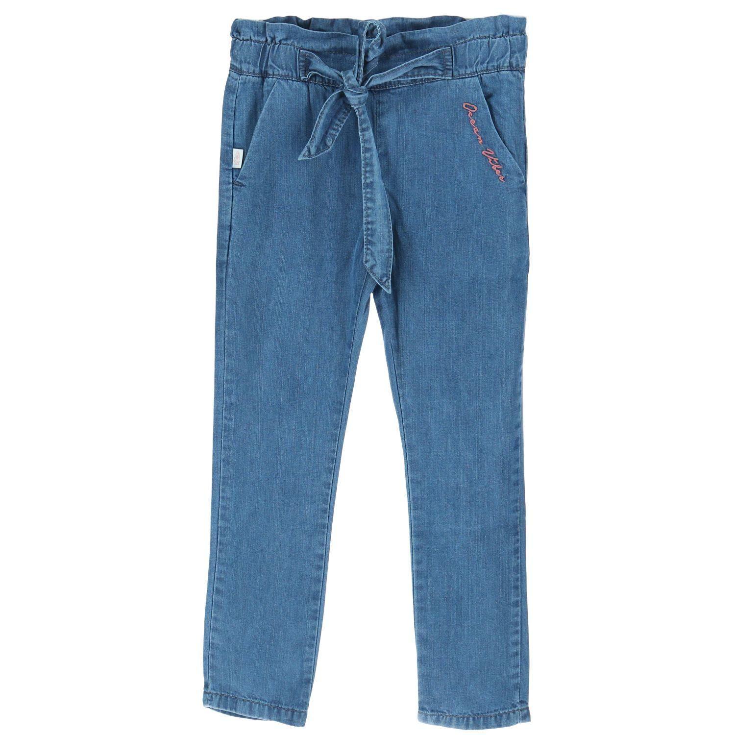Pantalon Tencel Jess Azul-0