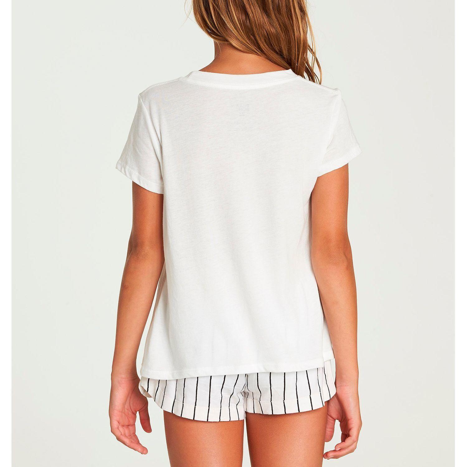 Polera M/C Niña Girls Surf Too Blanco-2