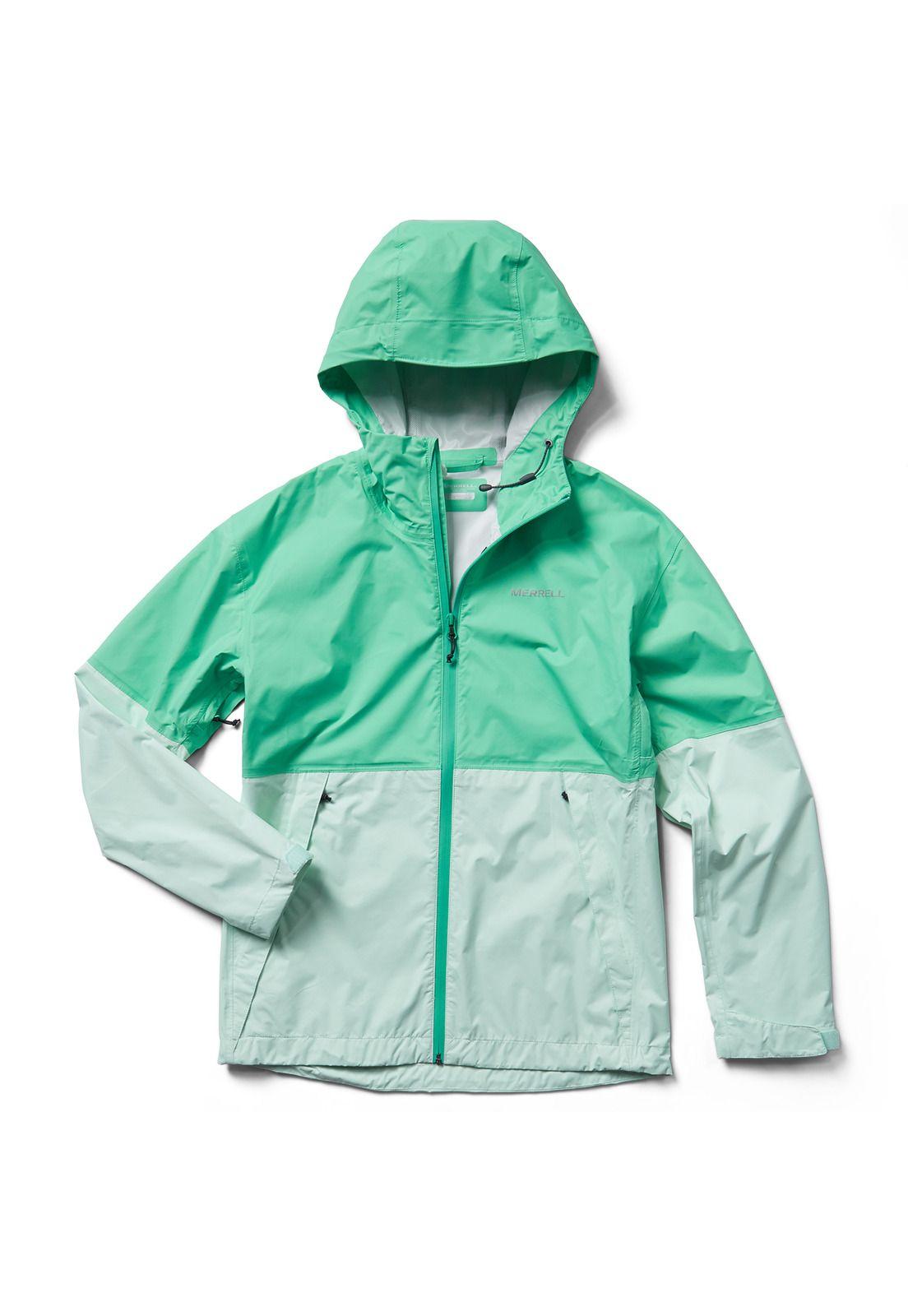 Impermeable Mujer Fallon Jacket Celeste-0