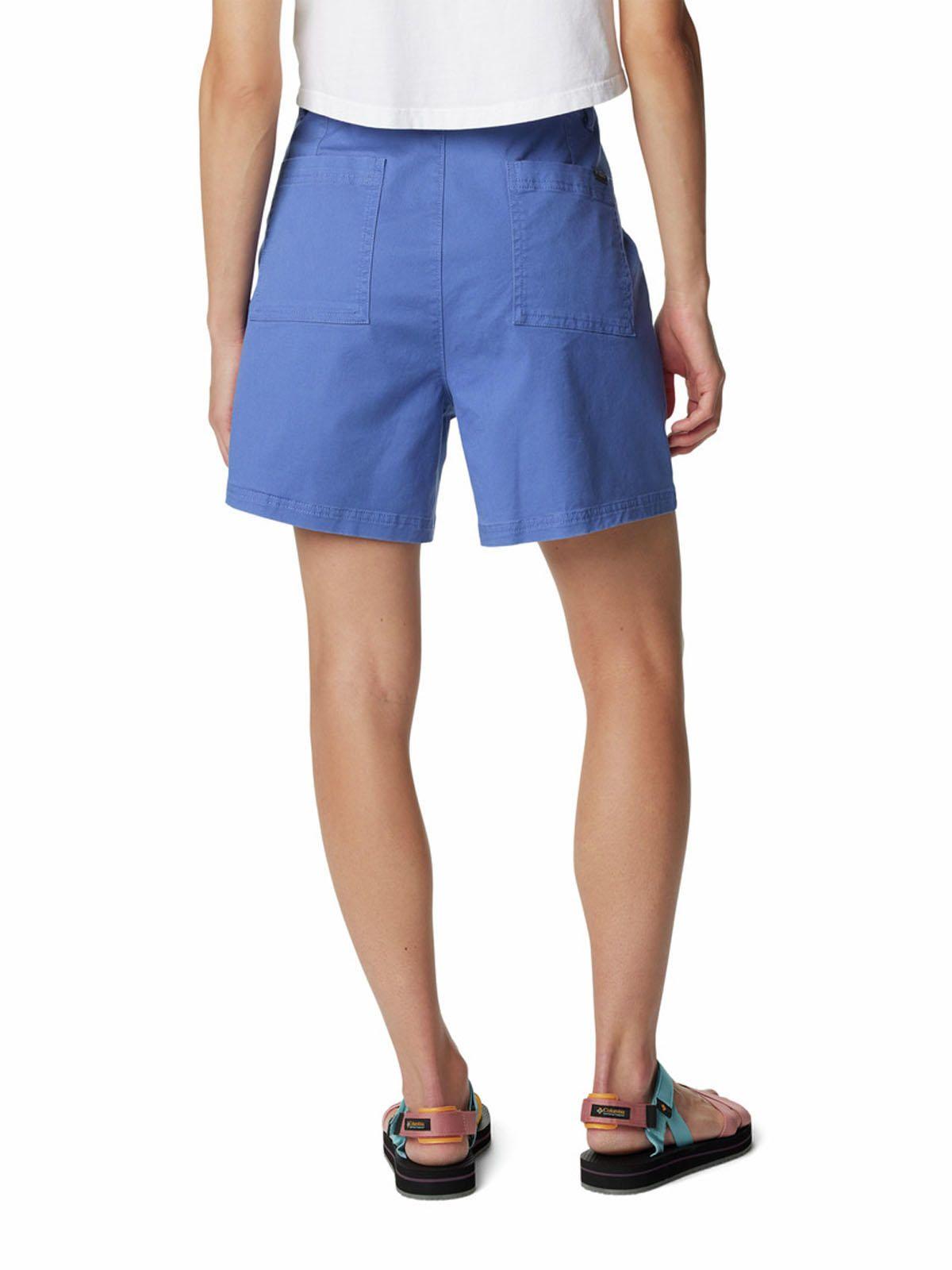 Short Mujer Calico Basin Cotton Azul-5