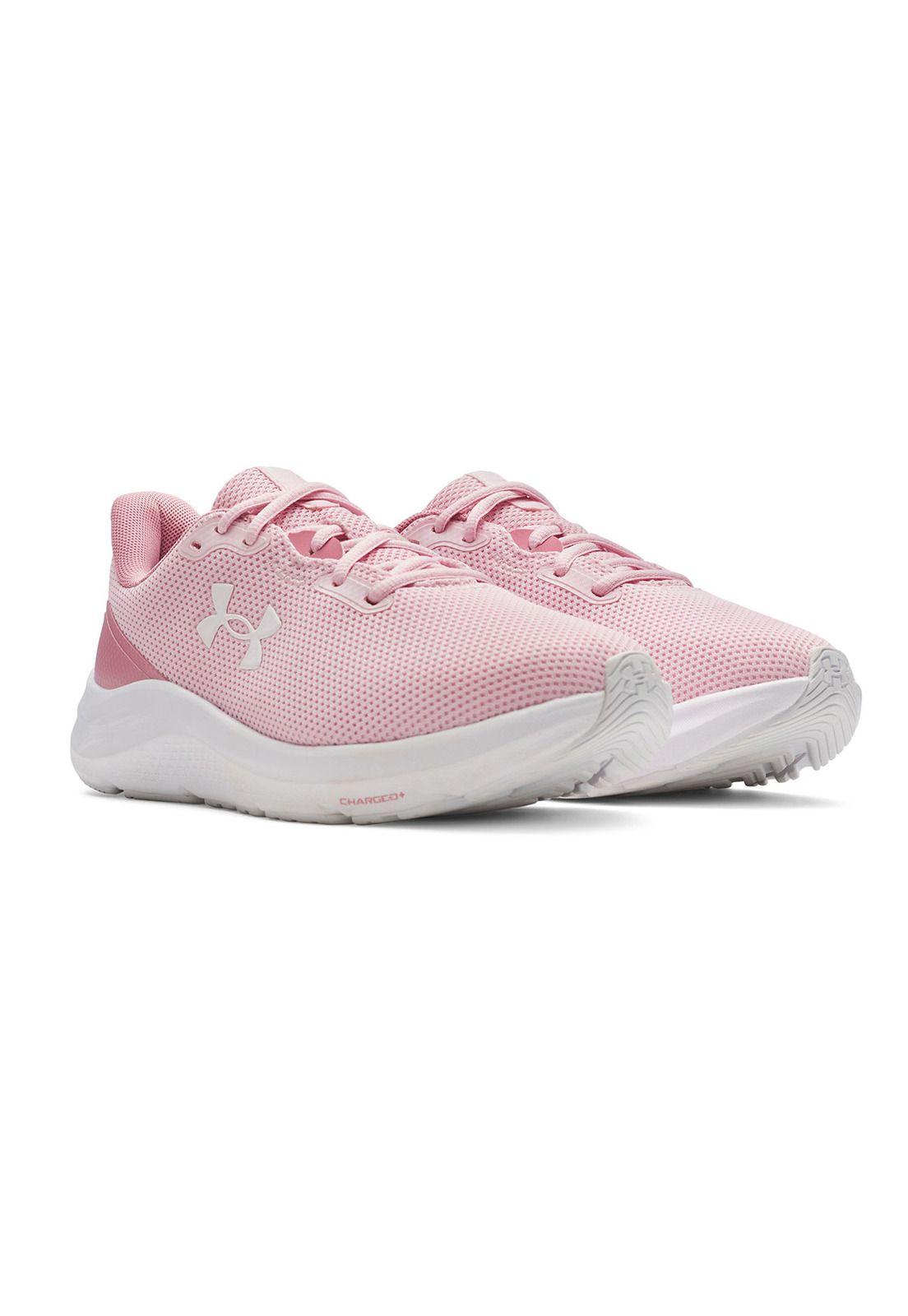 Zapatillas run Pursuit 4 para mujer rosado-5