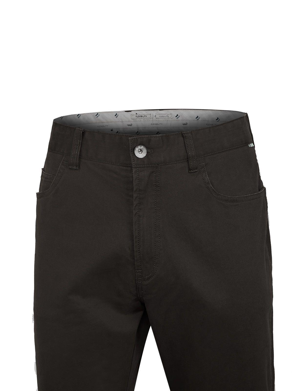 Pantalón Algodón Hombre Five Negro-3
