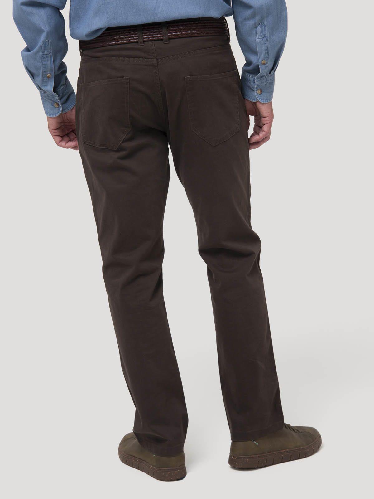 Pantalón Algodón Hombre Five Negro-5