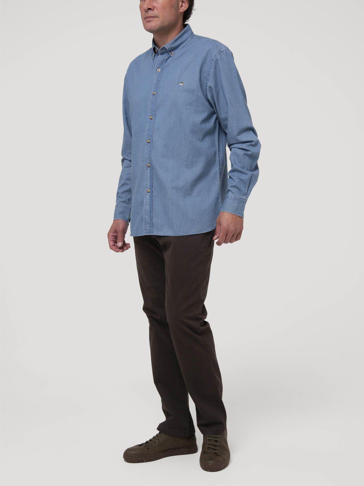 Pantalón Algodón Hombre Five Negro-8