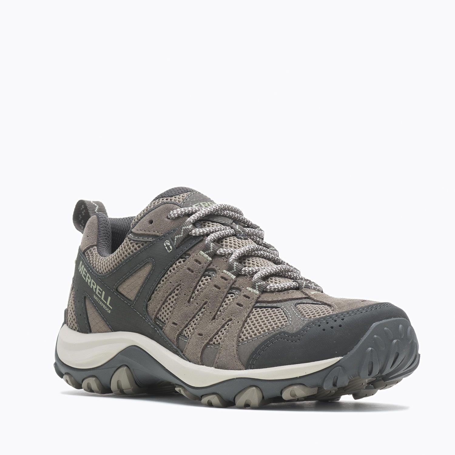 Zapatilla imperm Mujer Accentor 3 W Café Claro-1