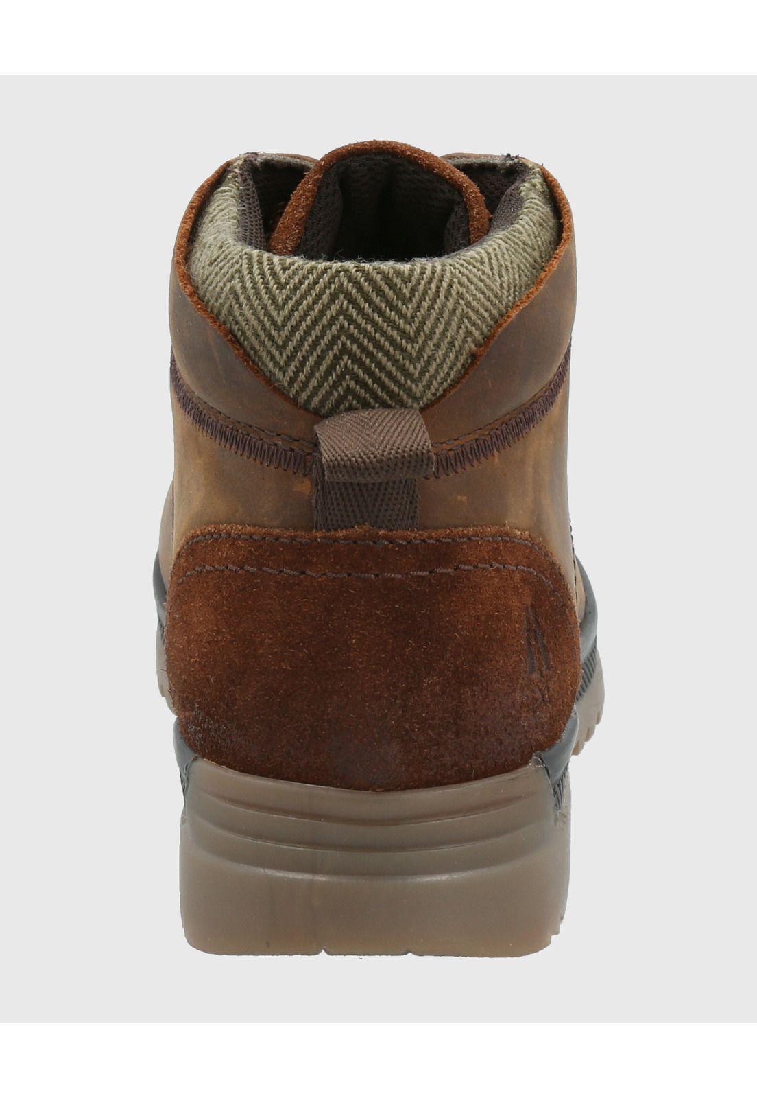 Botin Cuero Hombre Boulder Café-6