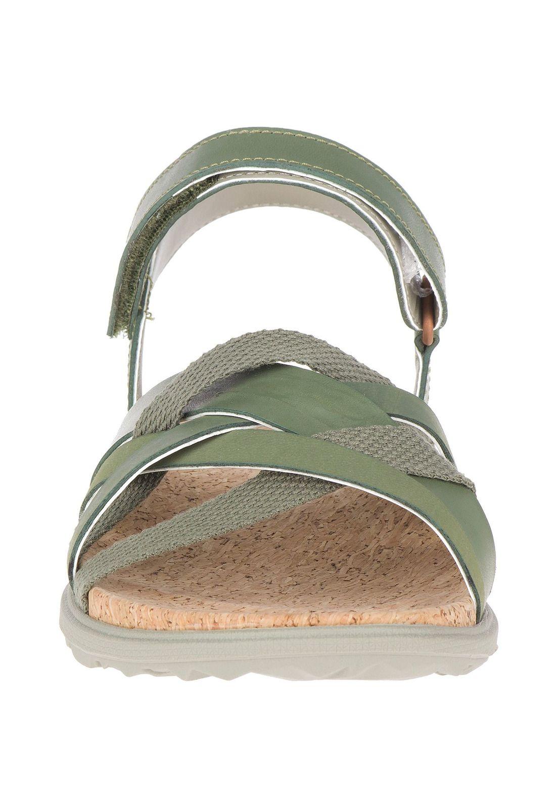 Sandalia Mujer Around Town Arin Backstrap Verde-2