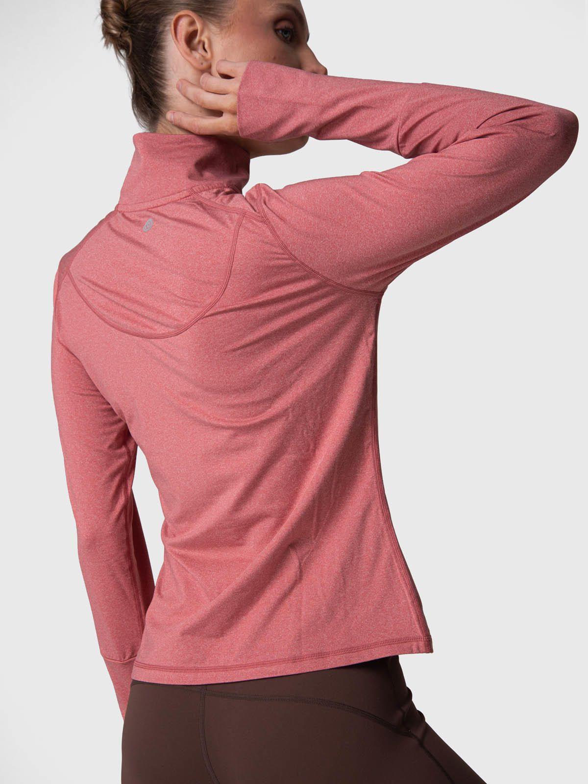 Polerón Half Zip Aloe Rosado-3