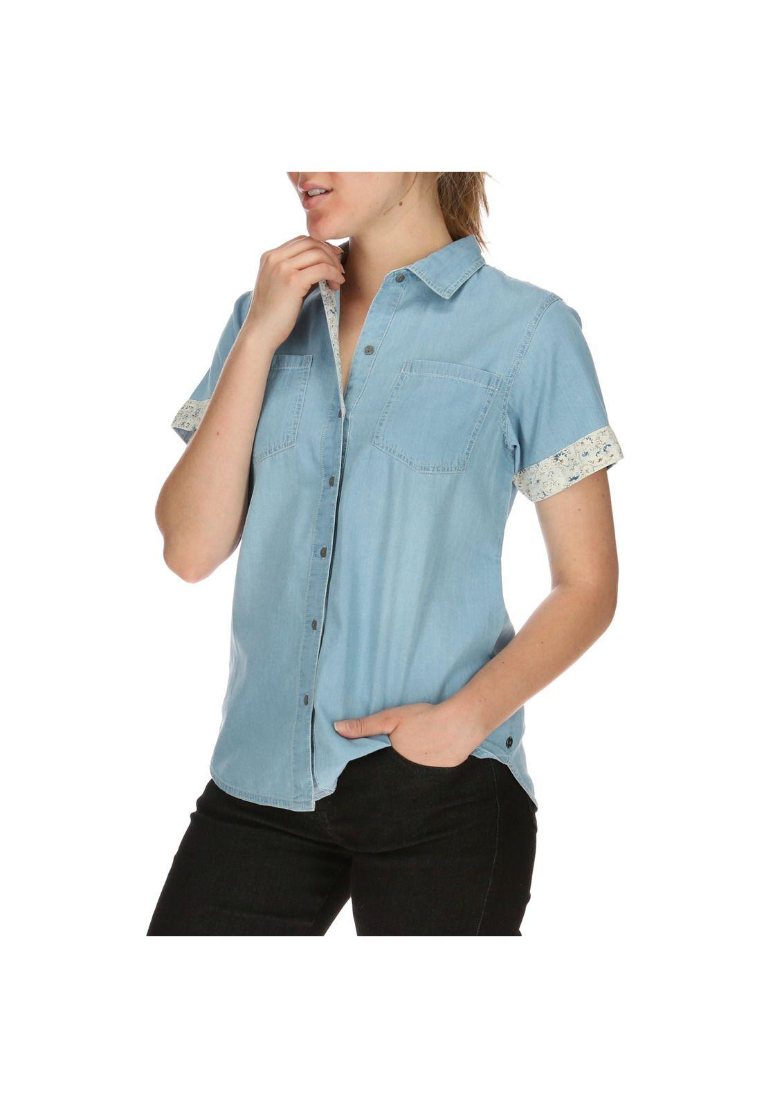 Blusa Mujer Joanna Denim Azul-2