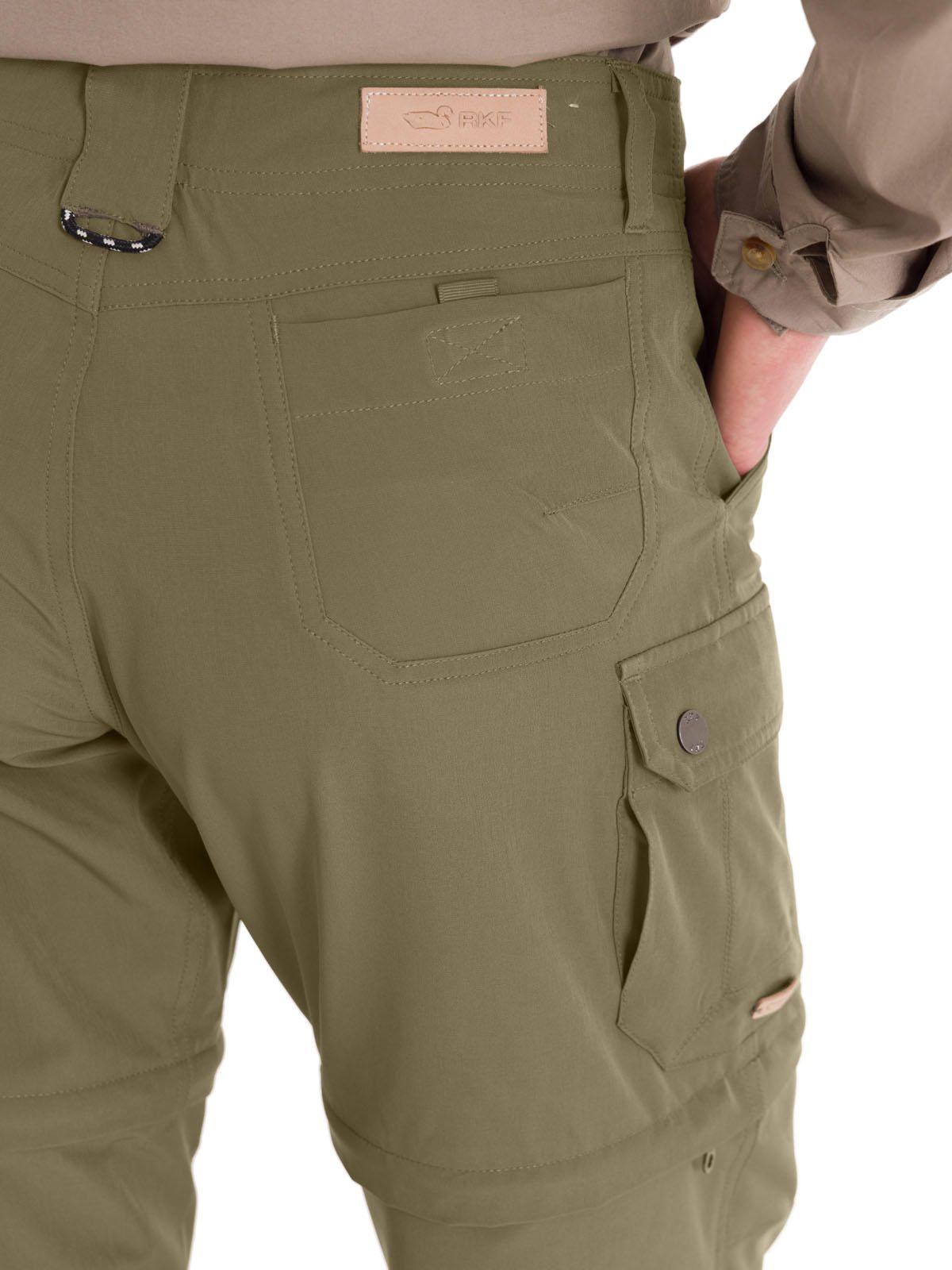 Pantalón Mujer Desmontable Verde-6