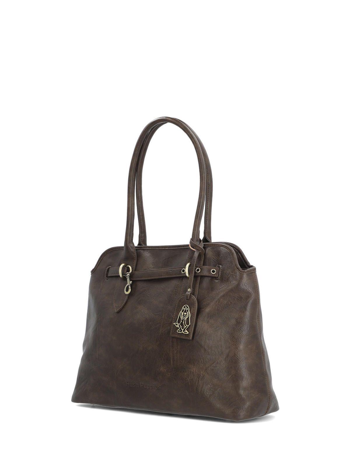 Cartera Ecocuero Mujer Minster Bag Café-1
