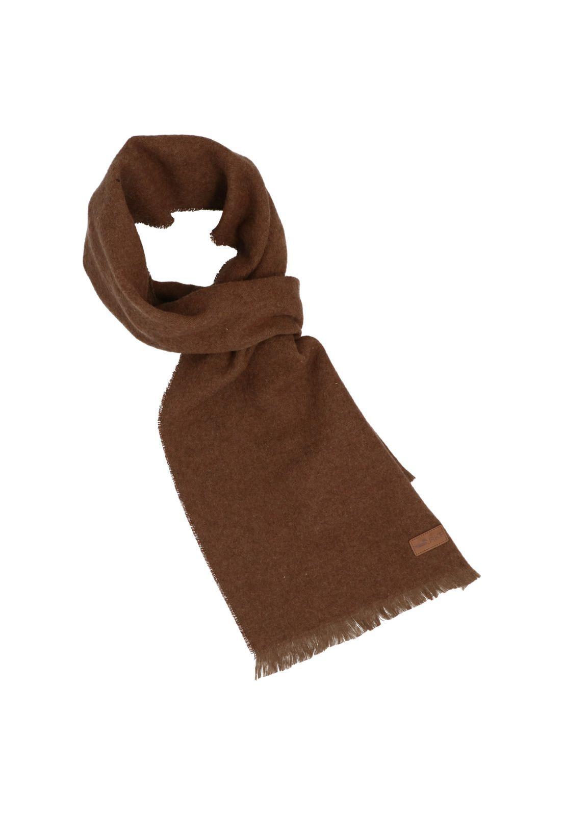 Bufanda Fibras Recicladas Unisex Dugan Café-2
