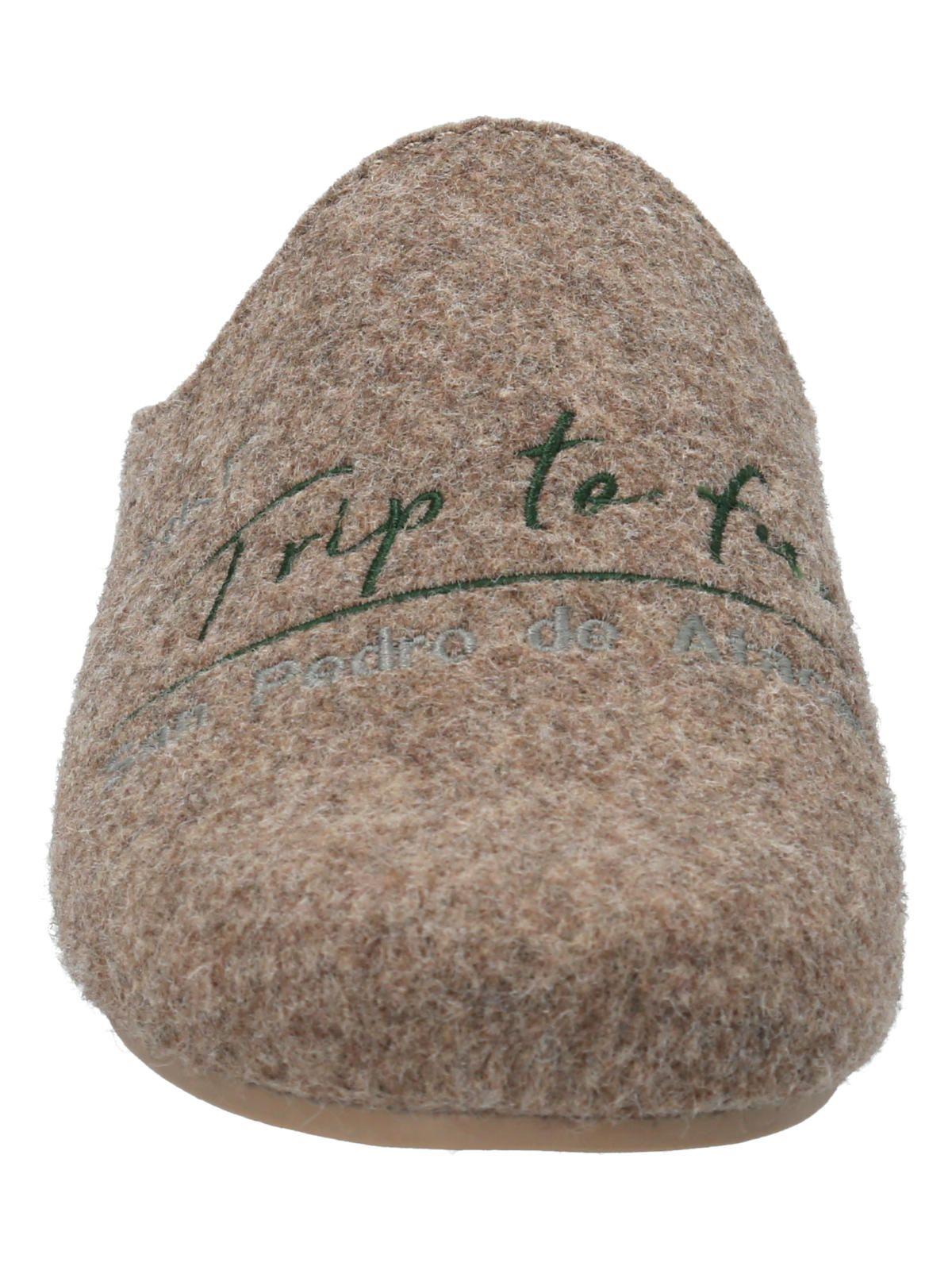 Pantufla Unisex Slipper San Pedro Café-5