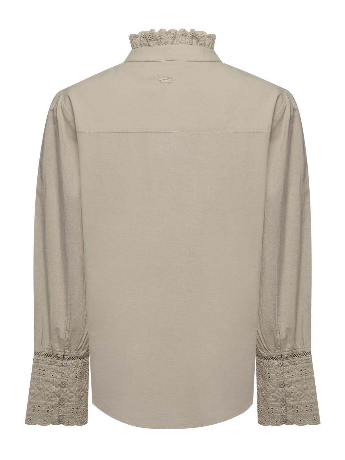 Blusa Algodón Orgánico Mujer Petunia Café-1