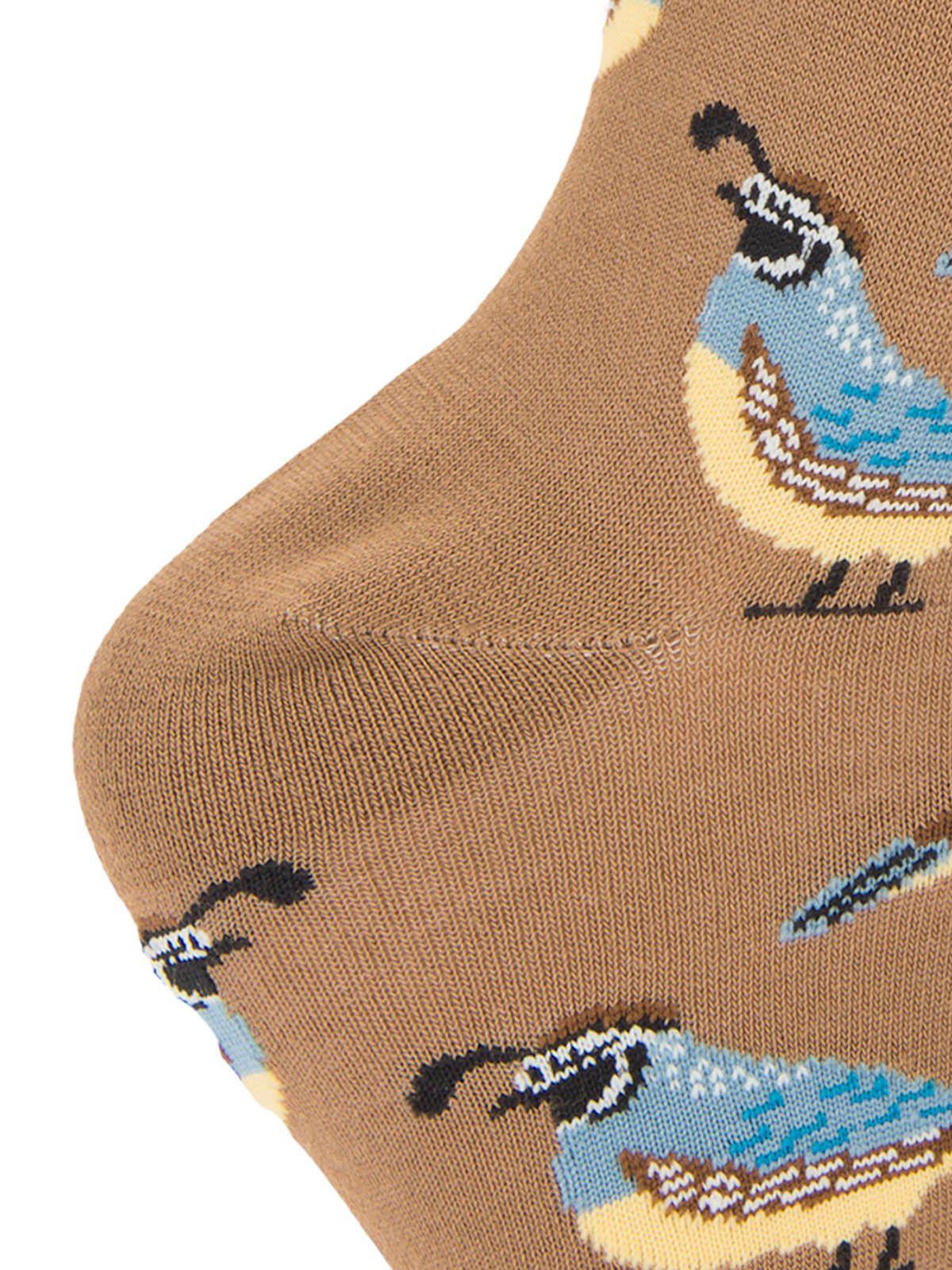 Calcetin Bambú Mujer St Codorniz Beige/Crudo-2