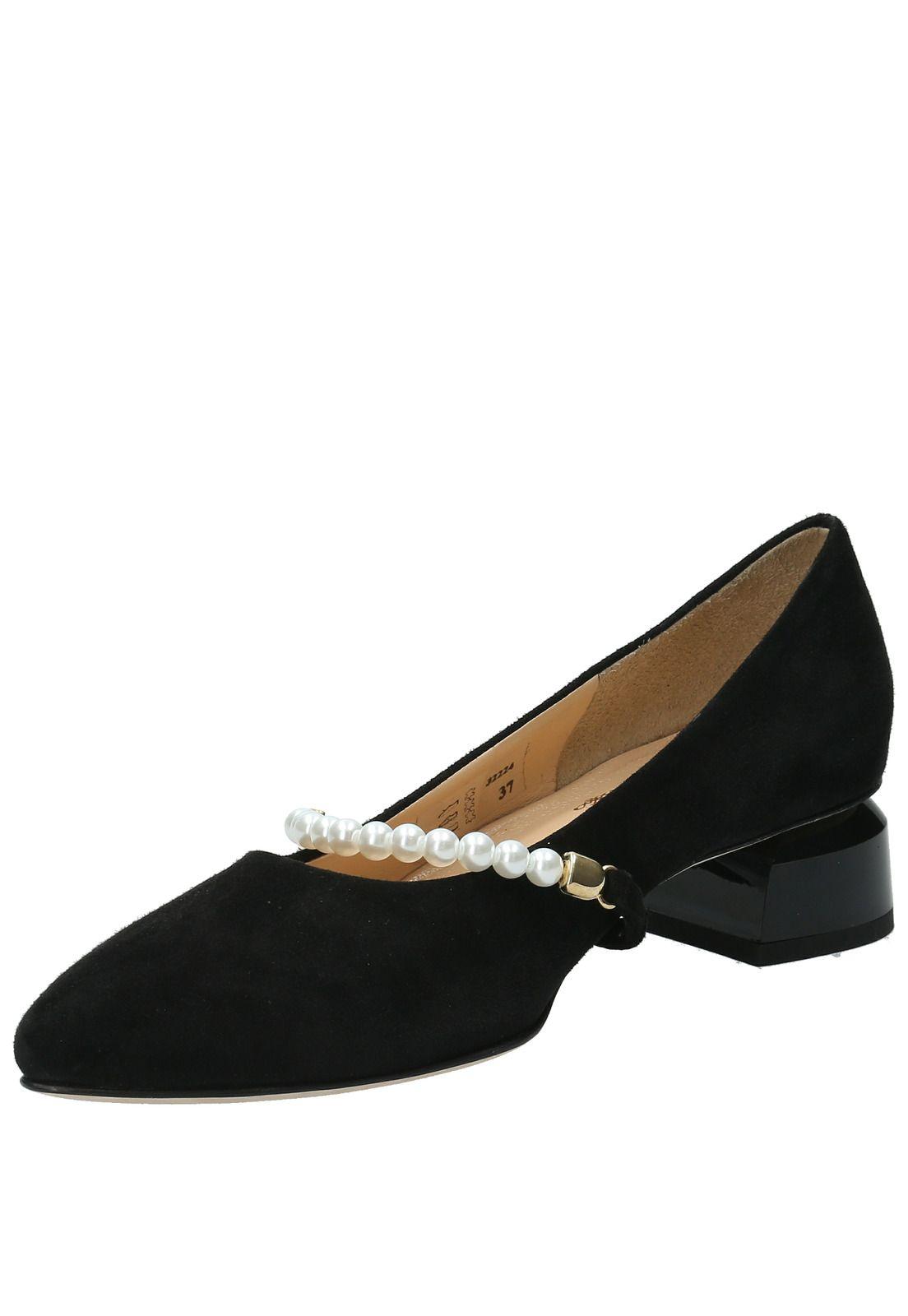 Zapato Mujer Carmina Negro-4