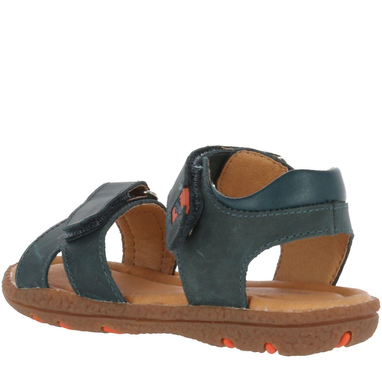 Sandalia Cuero Jacob Azul-4