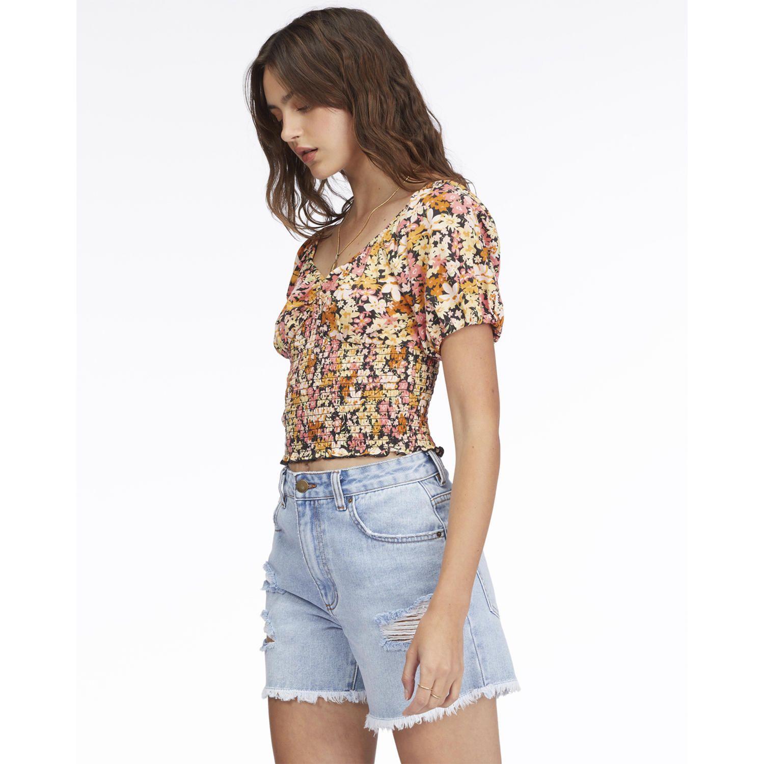 Blusa M/C Get Along J Kttp Naranjo Mujer-3
