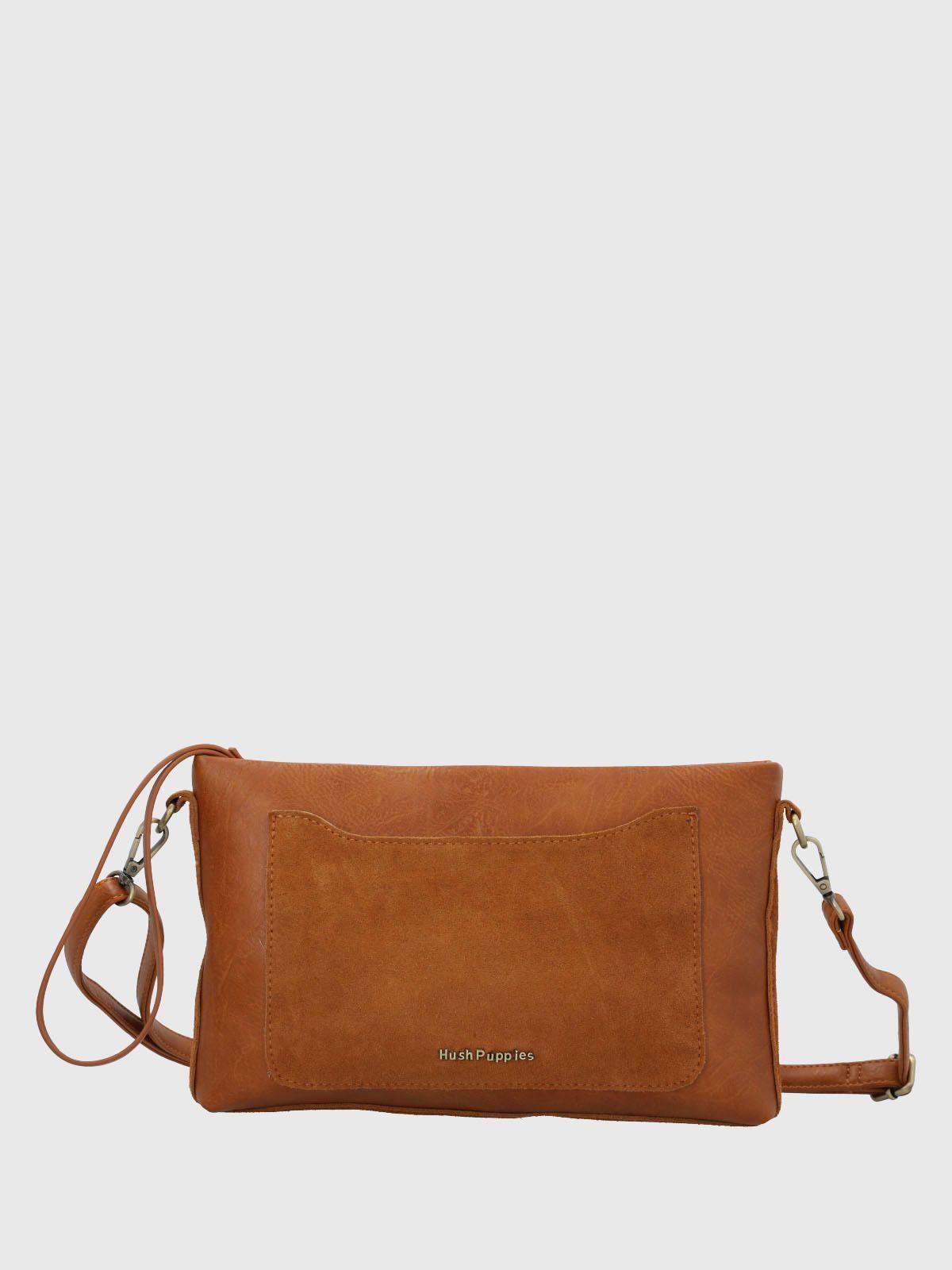 Cartera Ecocuero Mujer Liah Cross Café-0