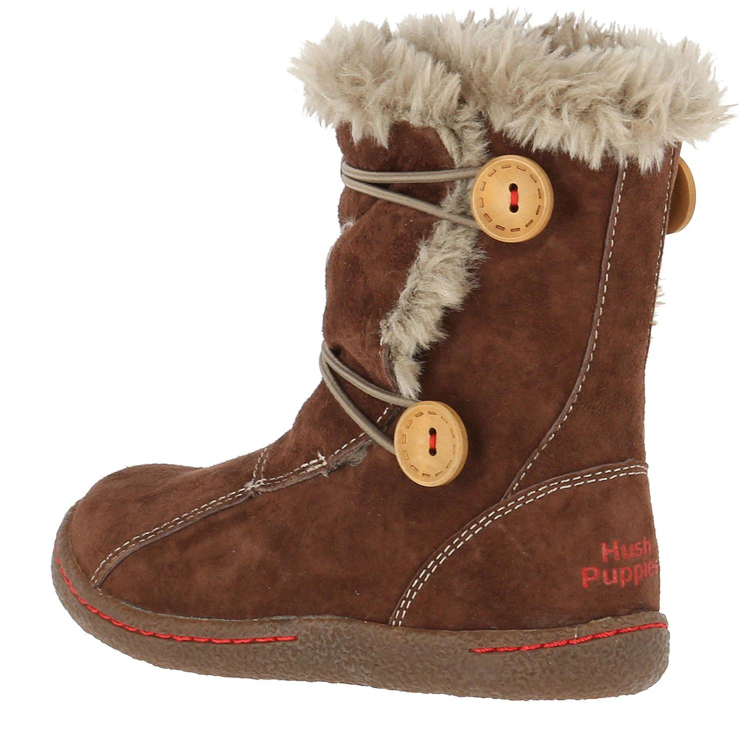 Bota Cuero Niña New Dakota Café-4