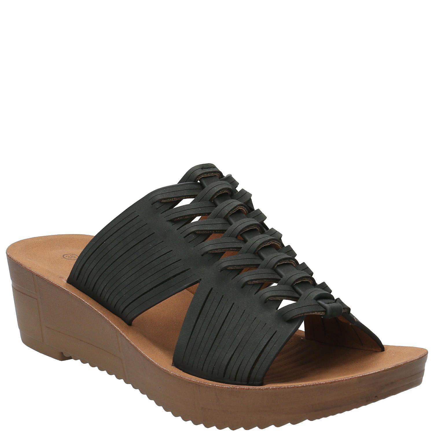 Sandalia Dalia Negro Mujer-0
