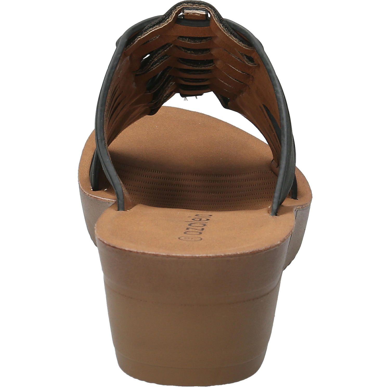 Sandalia Dalia Negro Mujer-6