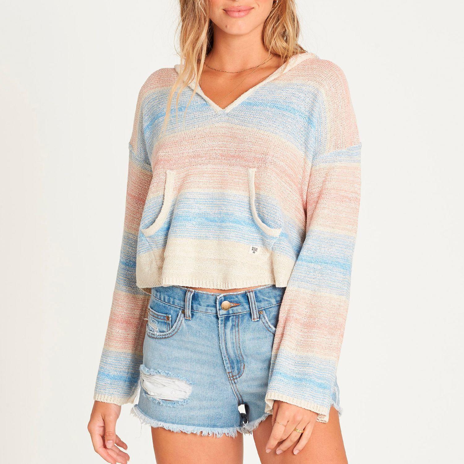 Sweater Mujer Baja Beach Crema-0