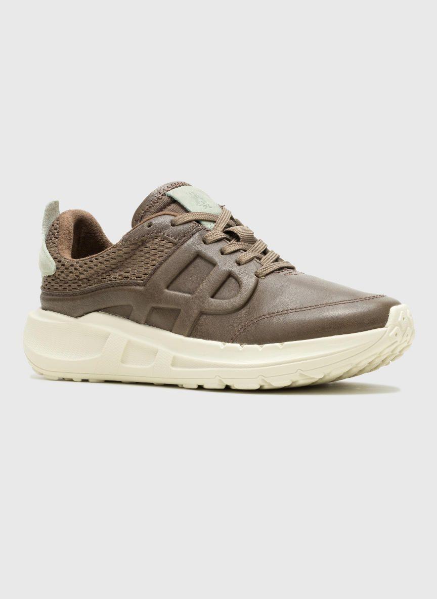 Zapatilla Cuero Mujer Seventy8 Runner Gris-0
