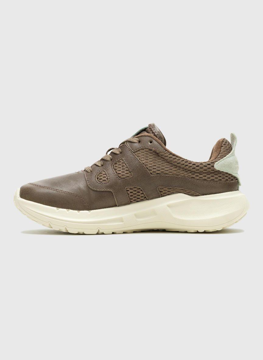 Zapatilla Cuero Mujer Seventy8 Runner Gris-4