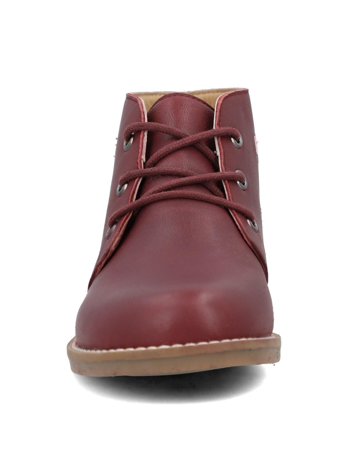 Botin Cuero Niña Liora Burdeo-3
