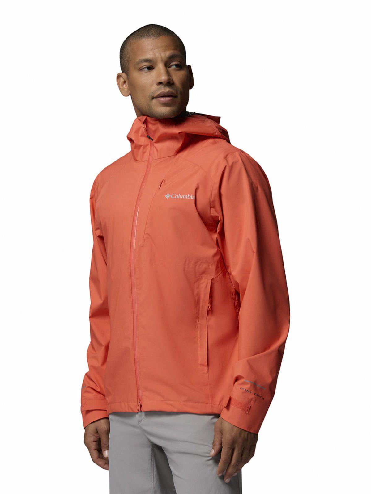 Cortaviento Hombre Trailborne 2.5 Shel Naranja-1
