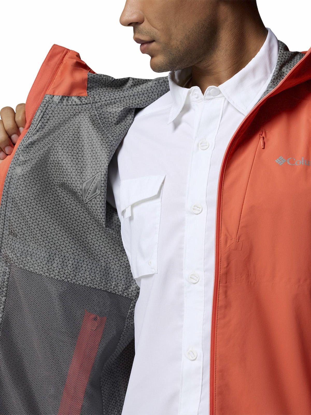 Cortaviento Hombre Trailborne 2.5 Shel Naranja-3