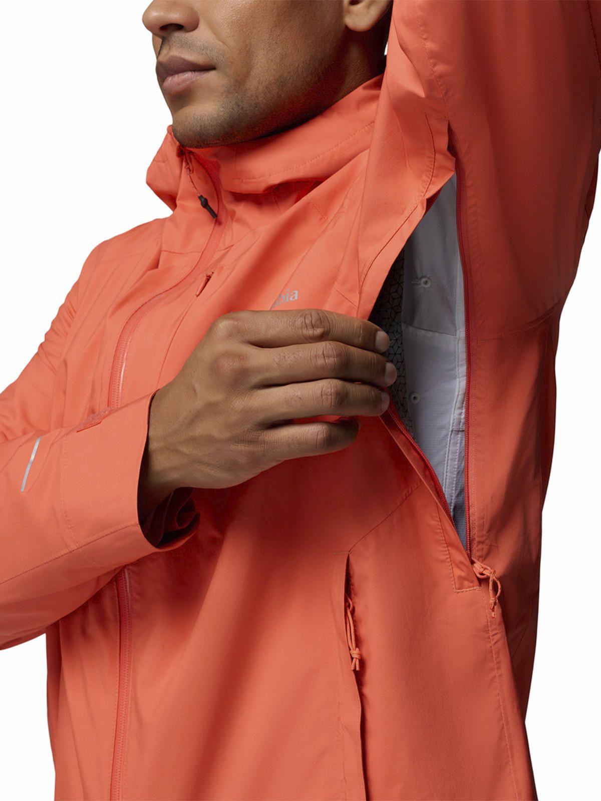 Cortaviento Hombre Trailborne 2.5 Shel Naranja-4