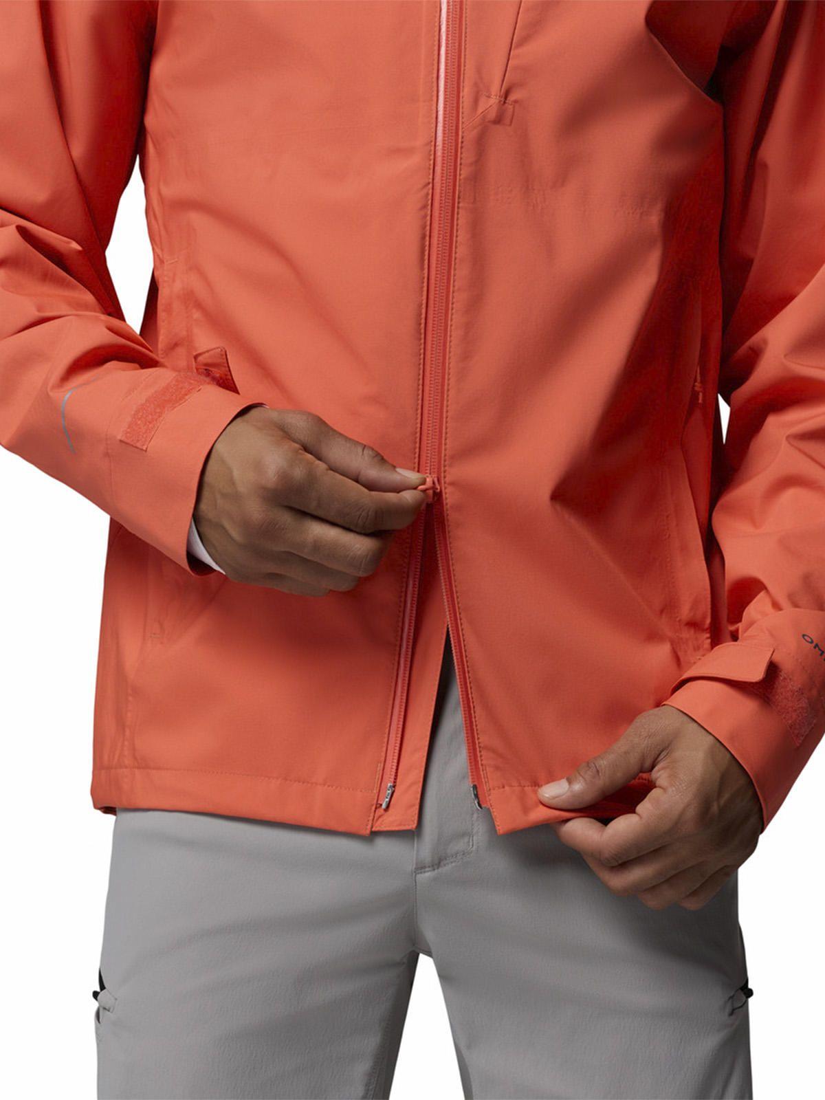 Cortaviento Hombre Trailborne 2.5 Shel Naranja-5