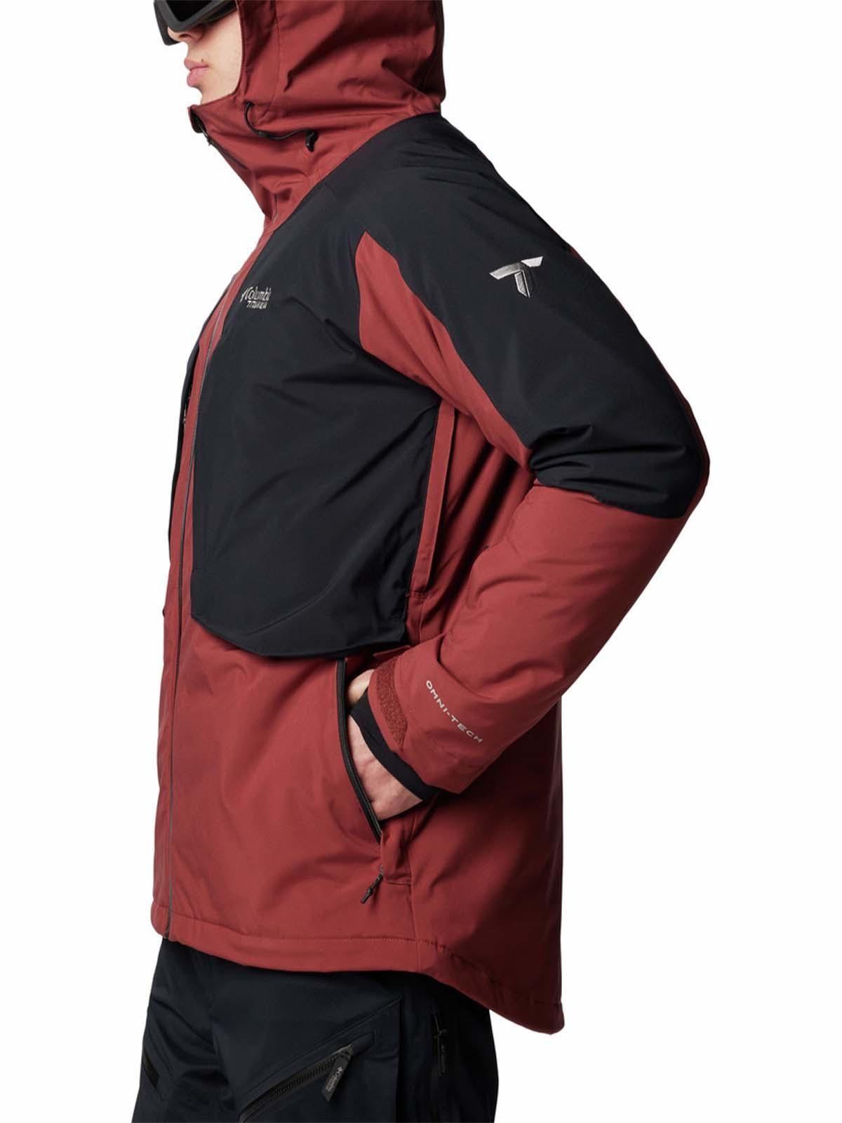 Cortaviento Hombre Highland Summit Ski Rojo-1
