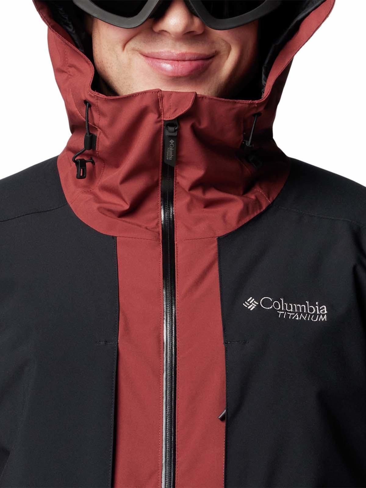 Cortaviento Hombre Highland Summit Ski Rojo-3