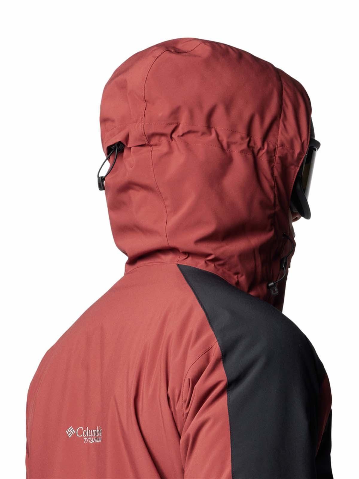 Cortaviento Hombre Highland Summit Ski Rojo-5