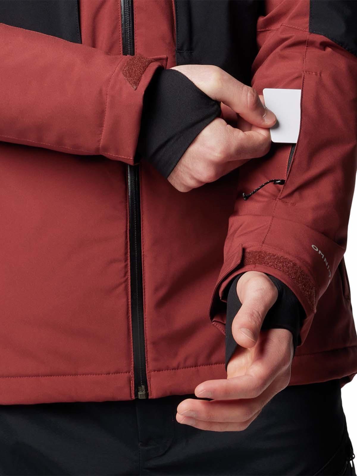 Cortaviento Hombre Highland Summit Ski Rojo-7