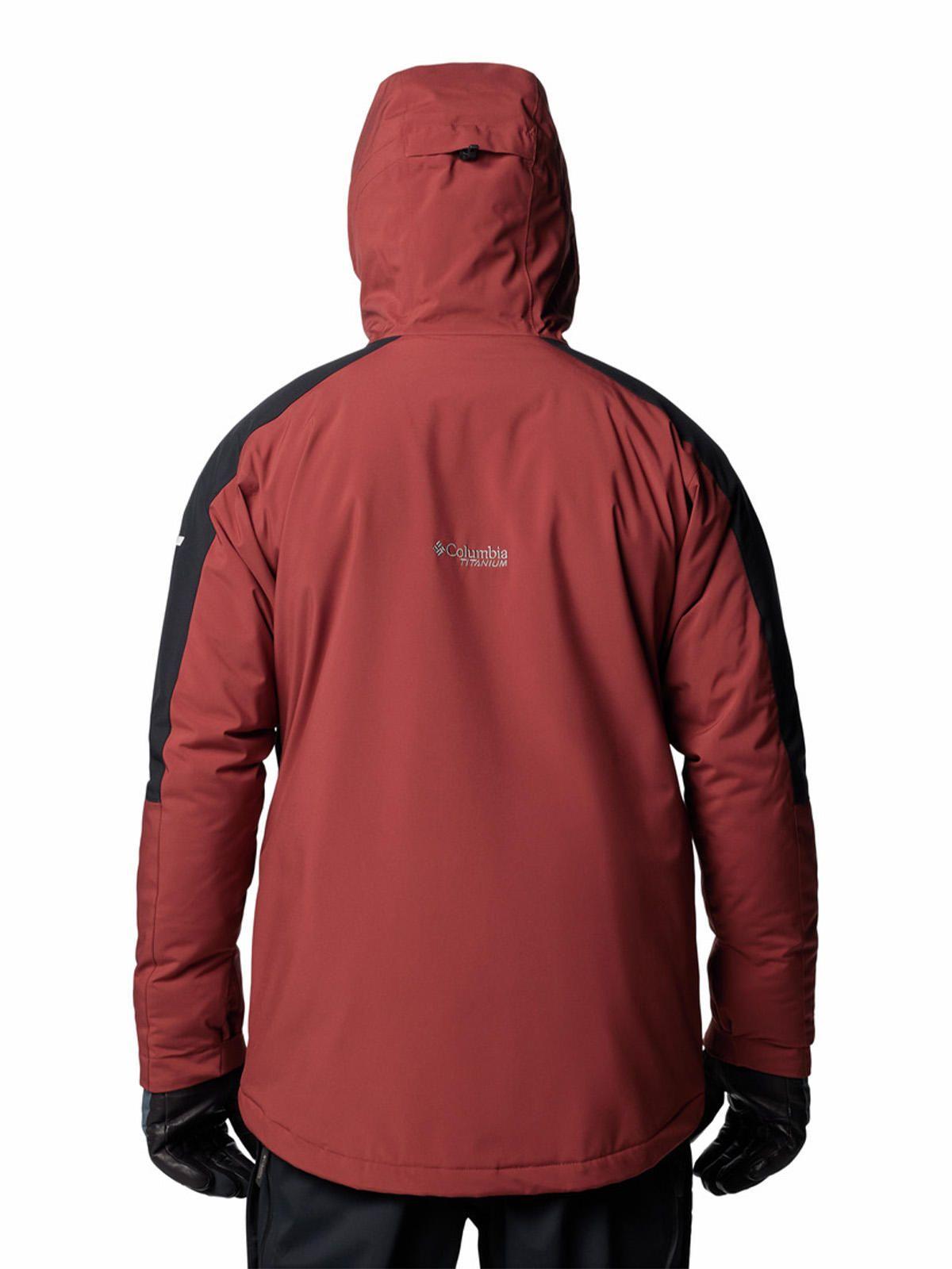 Cortaviento Hombre Highland Summit Ski Rojo-9
