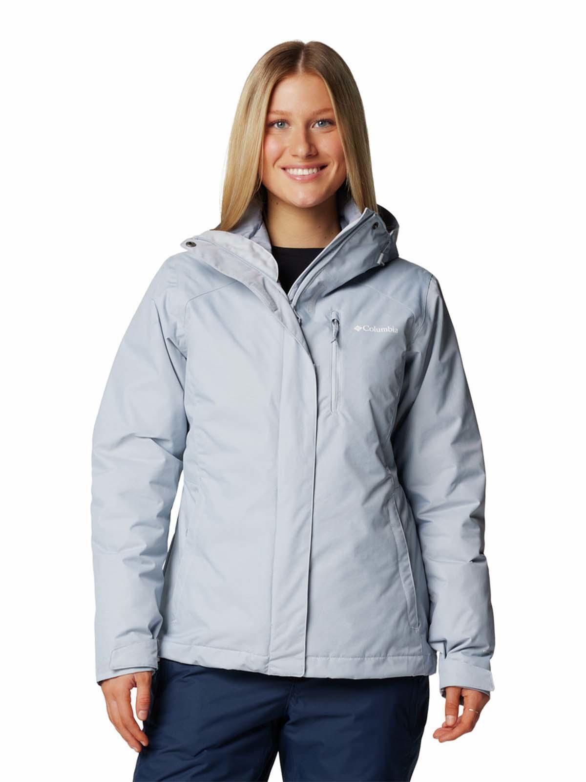 Parka impermeable Mujer Whirlibird V Ski Gris-0
