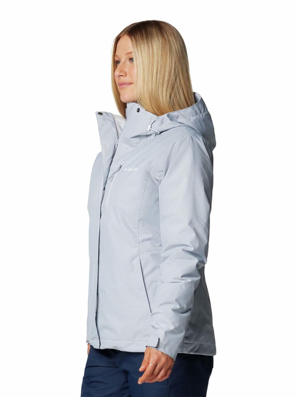Parka impermeable Mujer Whirlibird V Ski Gris-1
