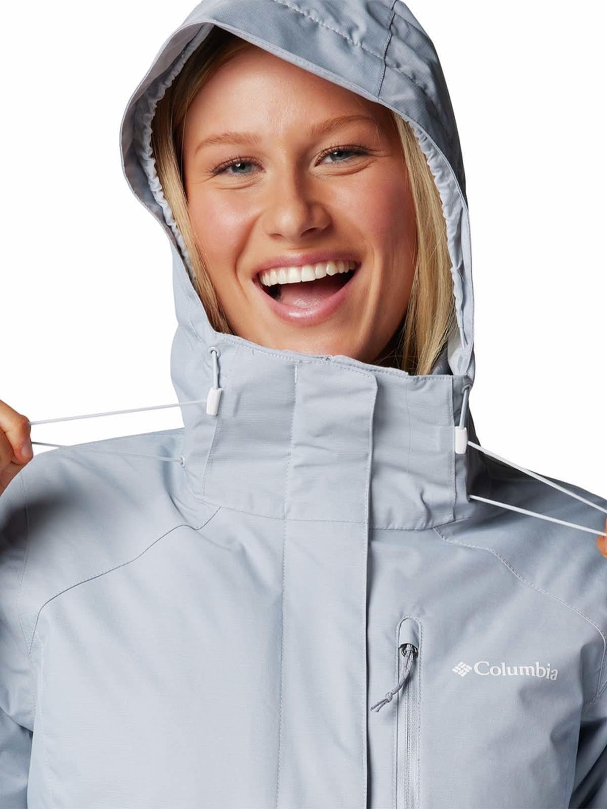 Parka impermeable Mujer Whirlibird V Ski Gris-5