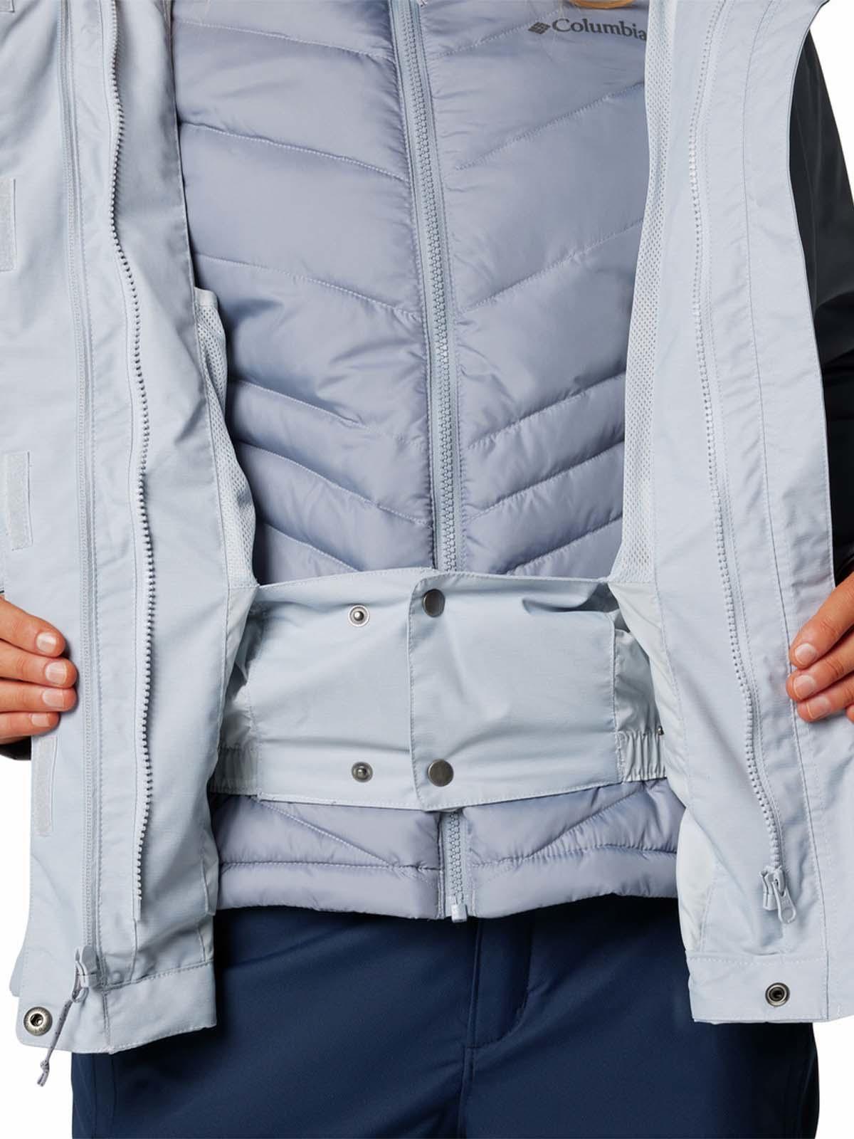 Parka impermeable Mujer Whirlibird V Ski Gris-8