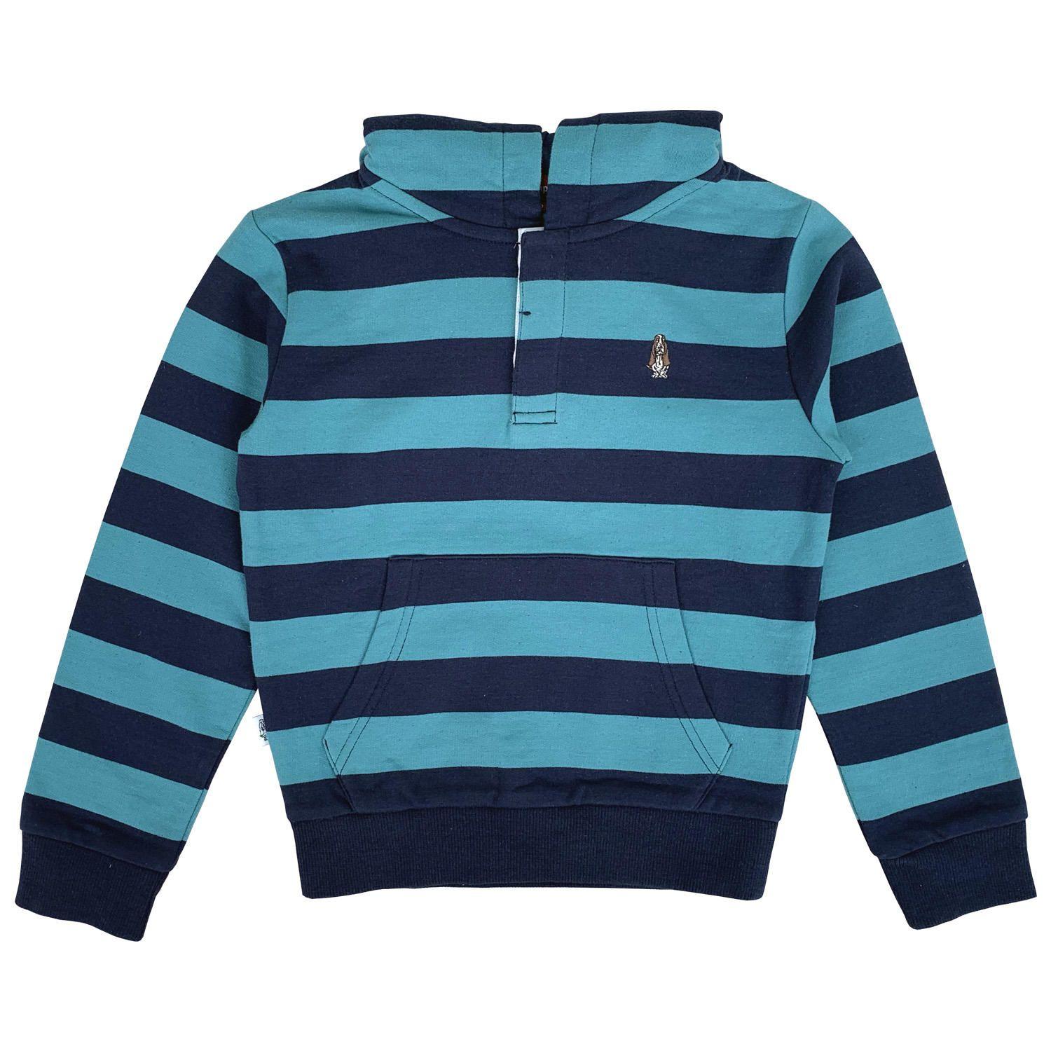 Polerón Cuadros Niño Algodón Verde-0