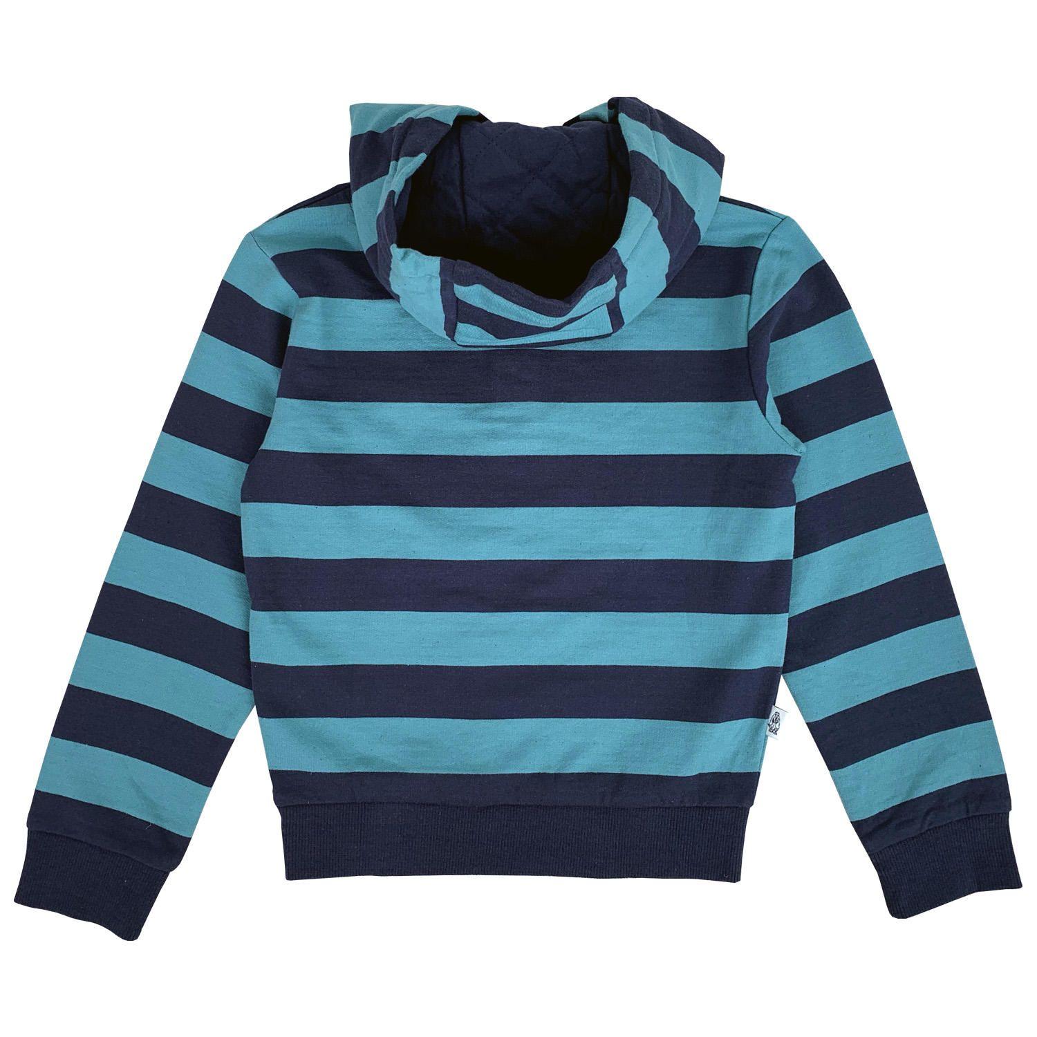 Polerón Cuadros Niño Algodón Verde-1