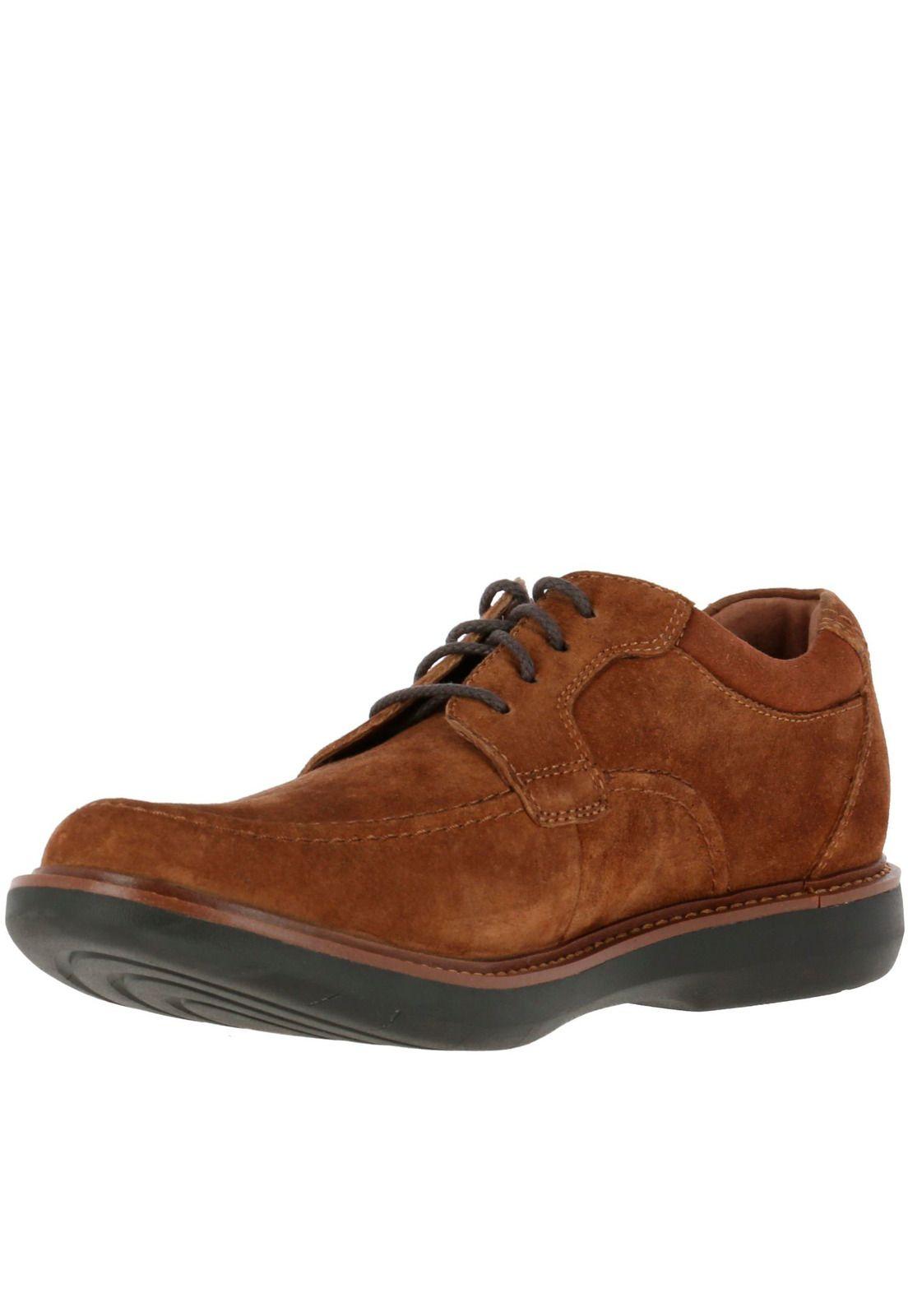 Zapato Cuero Hombre Kansas Café-1