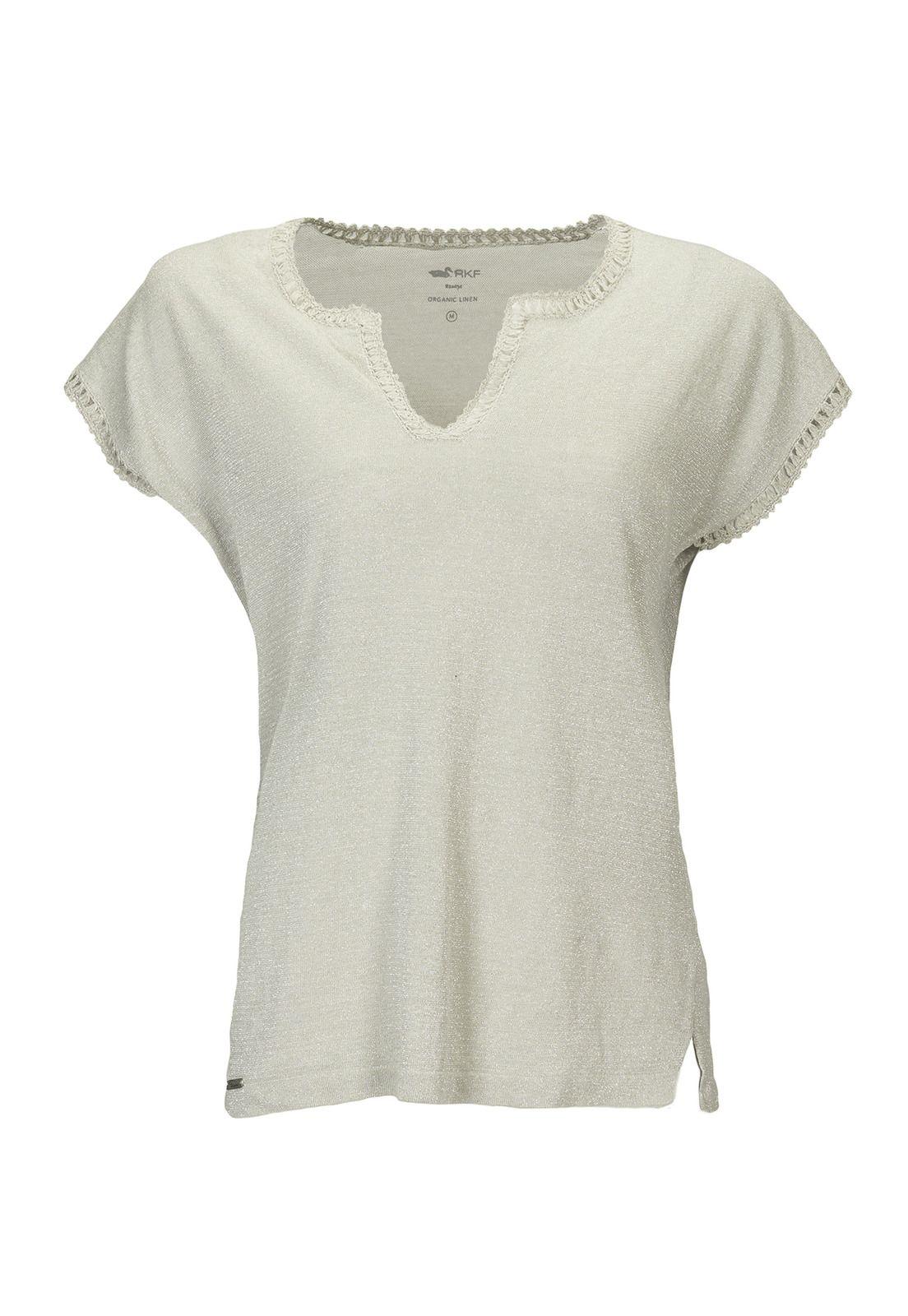 Polera Lino Orgánico Mujer Viena Gris-0