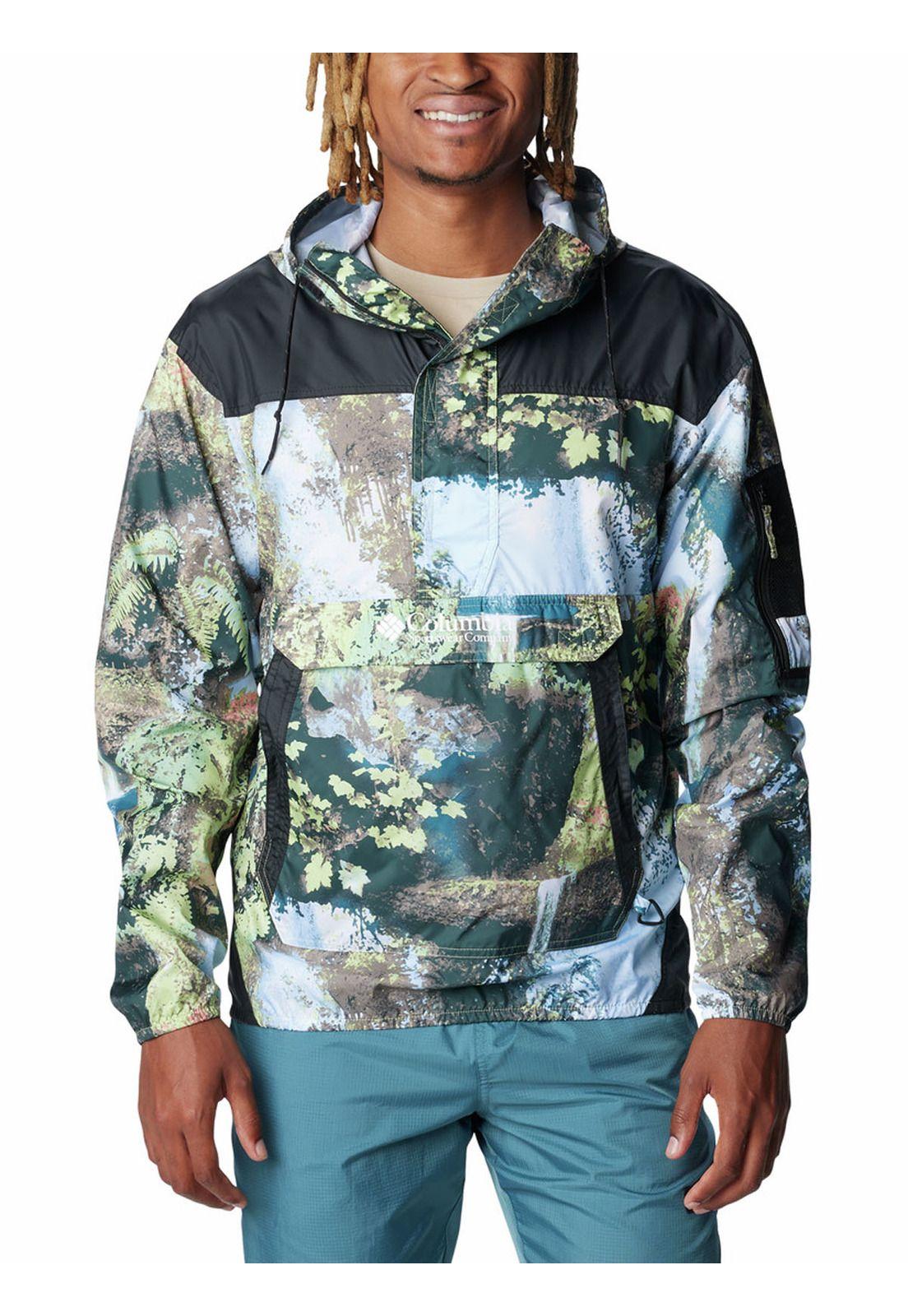 Cortaviento Hombre Challenger Verde-0