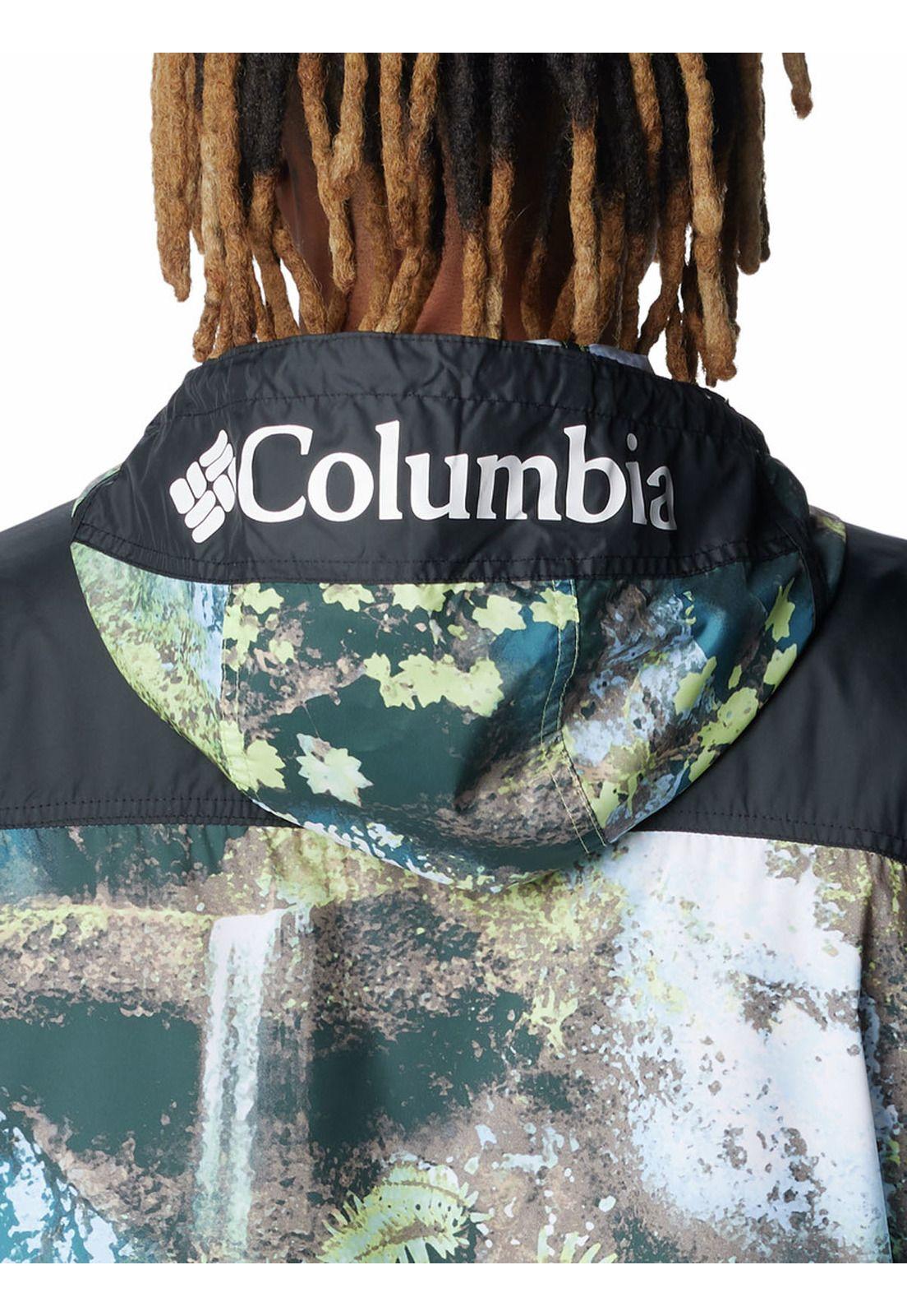 Cortaviento Hombre Challenger Verde-4